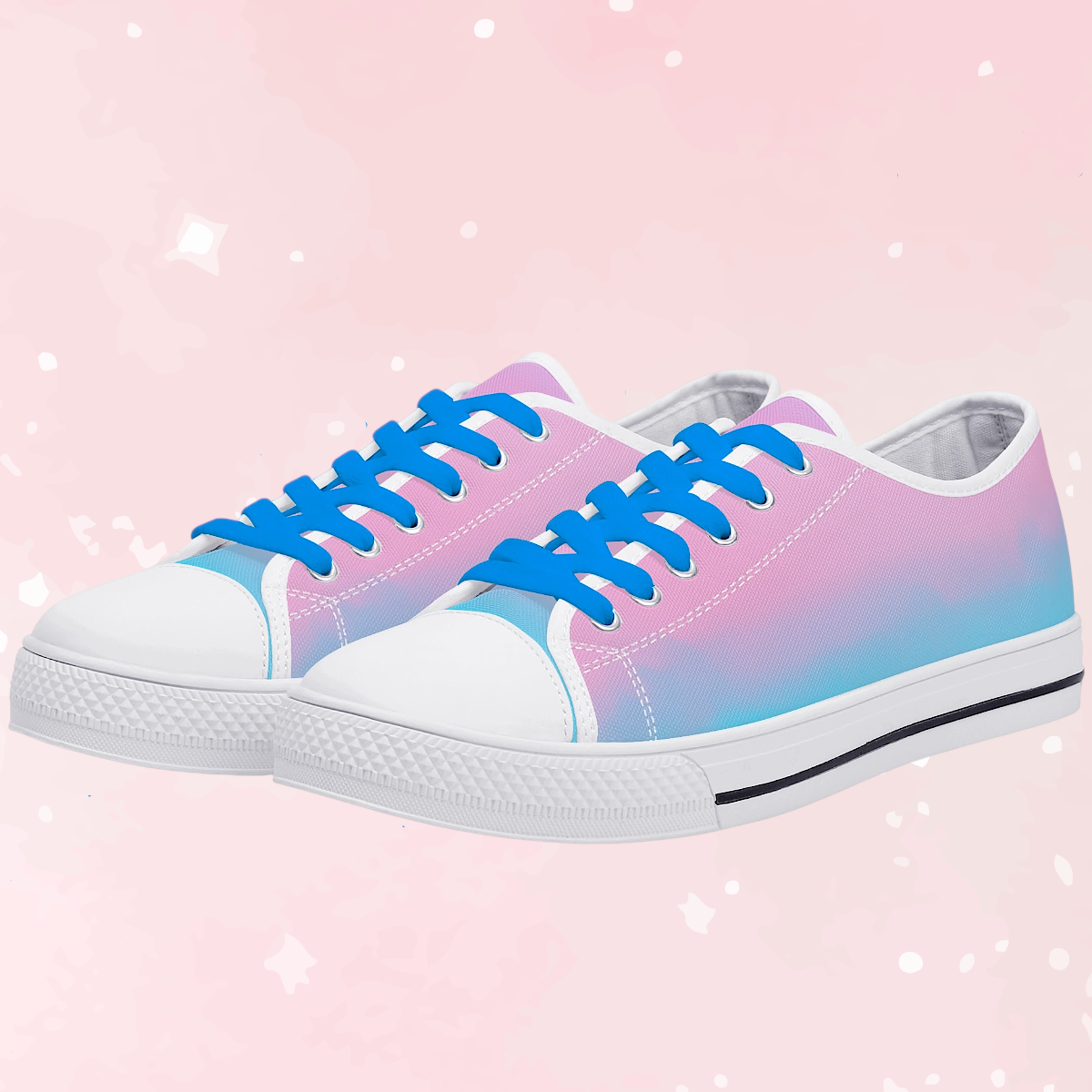 Cotton Candy Canvas Sneakers