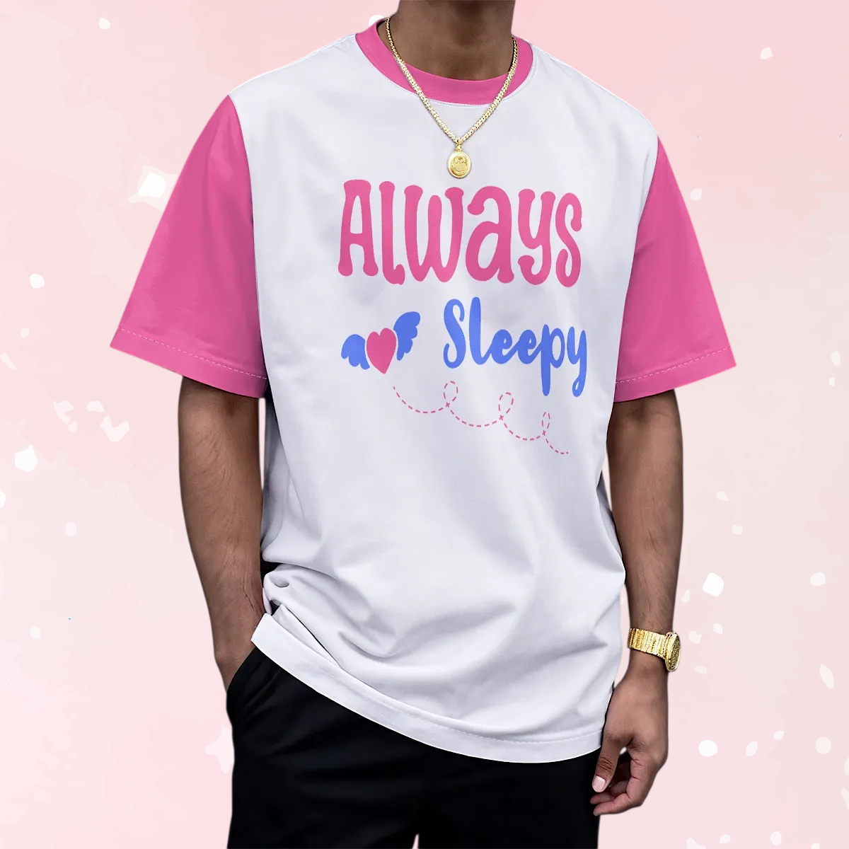 Always Sleepy Pastel Play Tee
