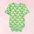 Kawaii Dinosaur Short Sleeve CuddleSuit