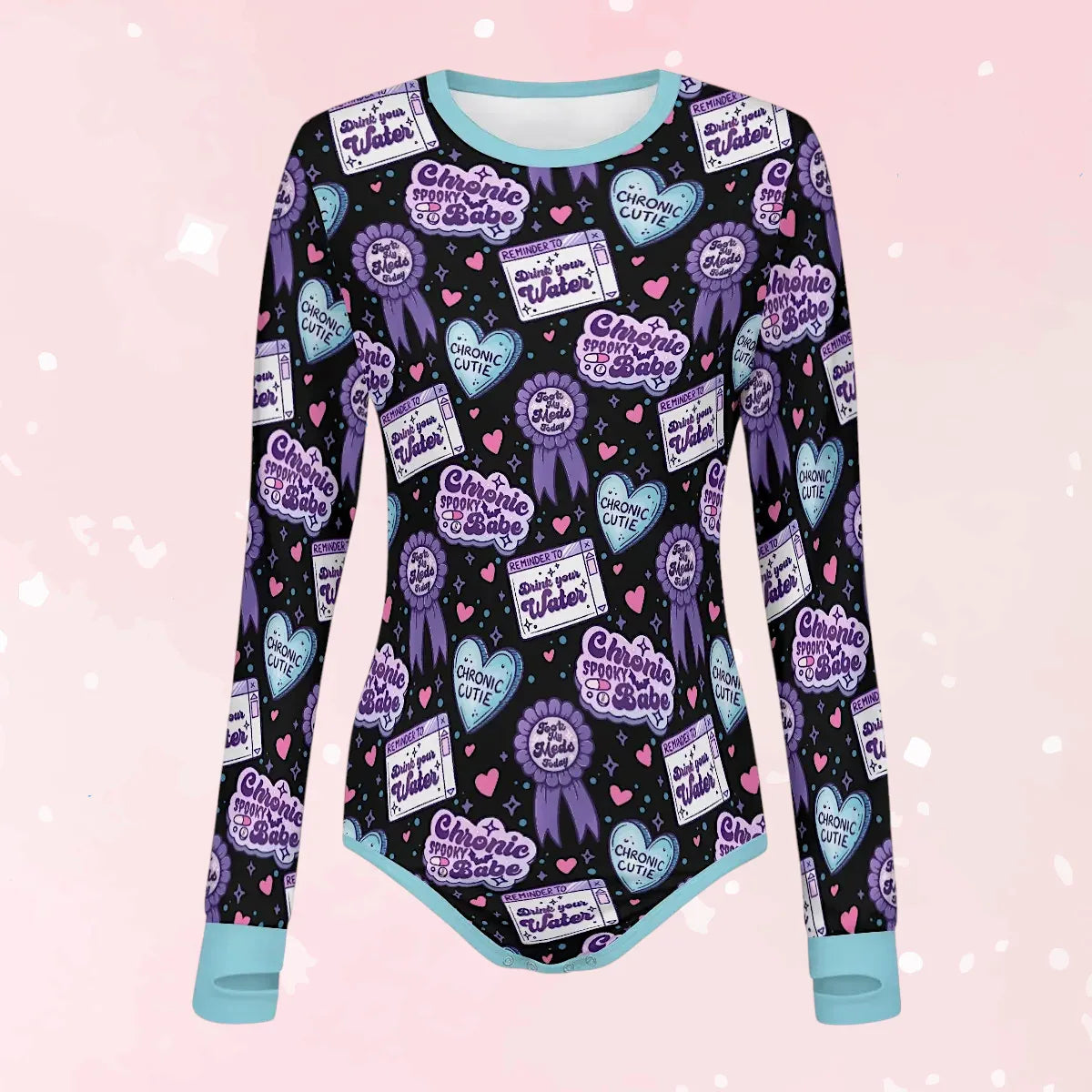 Chronic Cutie Long Sleeve CuddleSuit