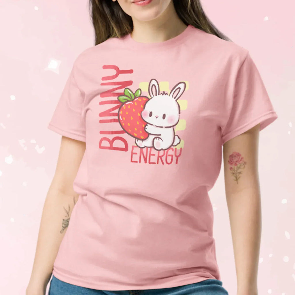 Pink Bunny Energy Play Tee