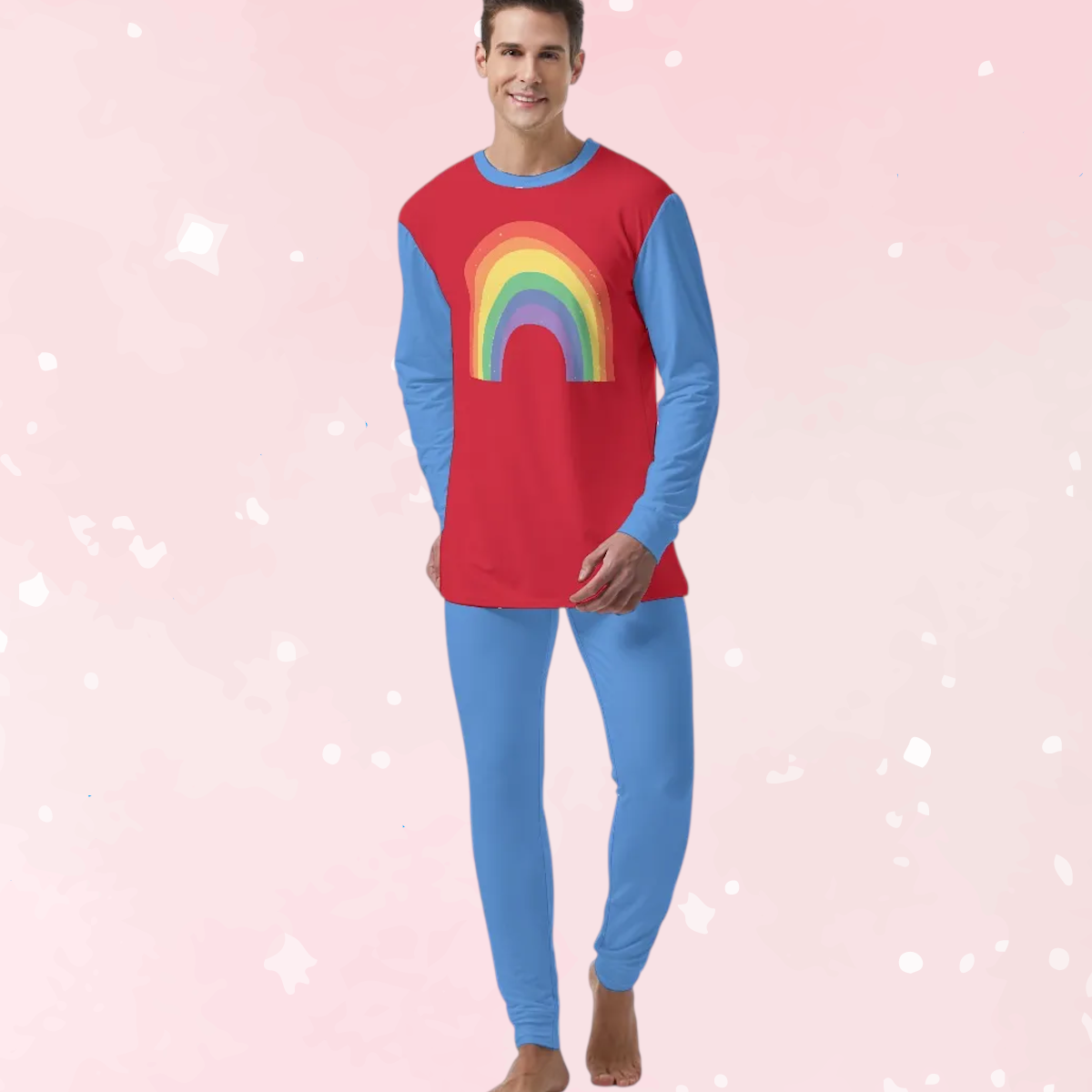 Adorable Rainbow Soft Pajamas
