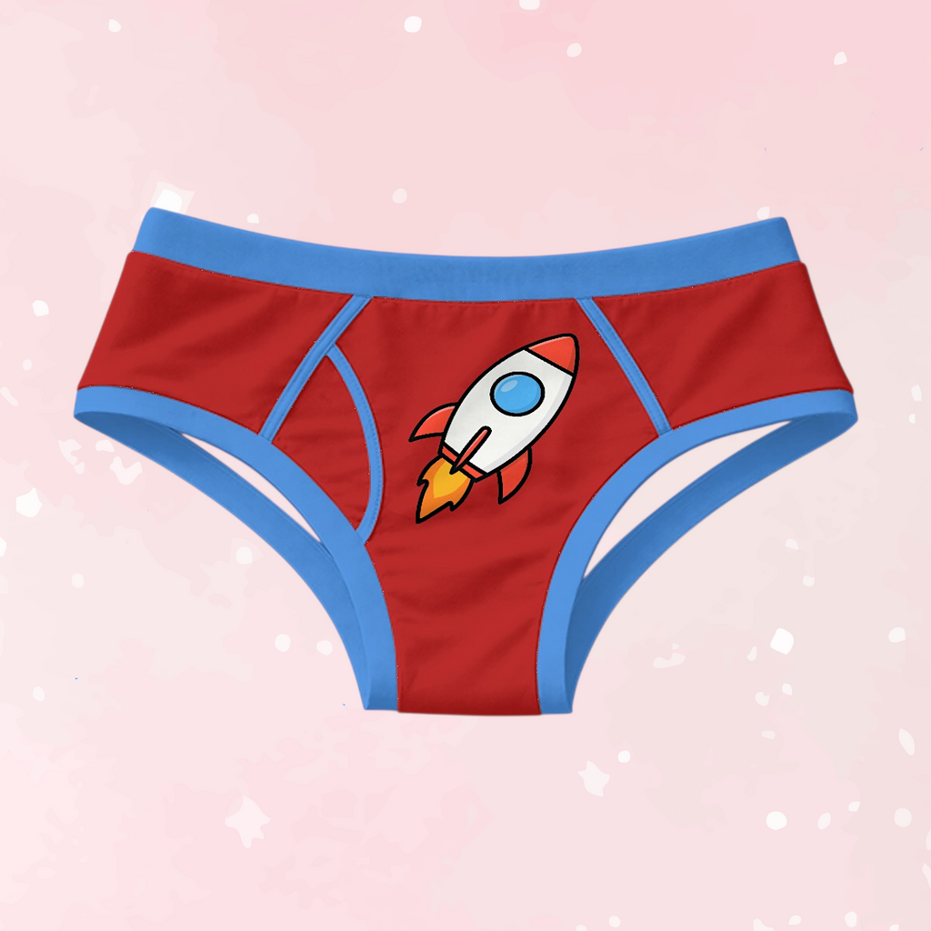Lil Space Rocket Men's Cotton Undies