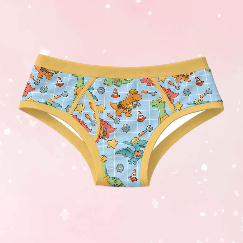 Dino Builders Men's Cotton Undies
