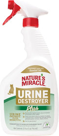 Nature’s Miracle Urine Destroyer plus Cat, 32 Ounces, Ready-To-Use