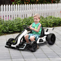 Adjustable Seat Electric Go Kart with Slow Start - 24V, 7.5 MPH