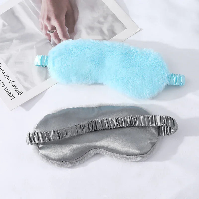 Cozy Plush Sleep Mask (Colors)