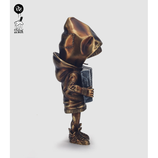 PEZ "Ghetto Blaster" Bronze Sculpture