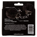 Playful Furry Cuffs Black