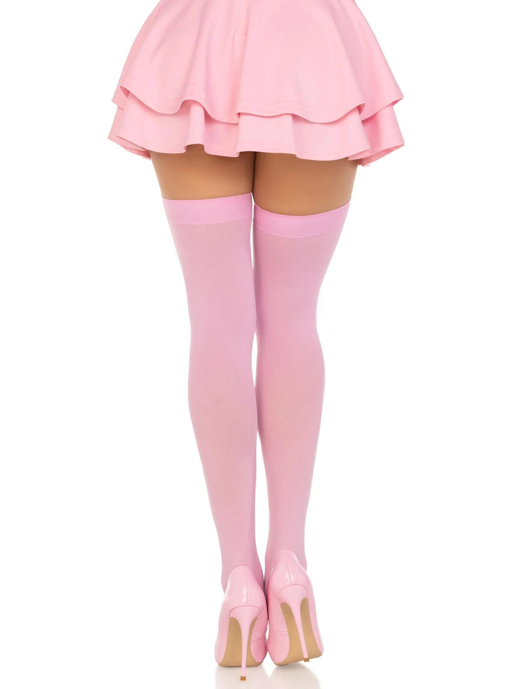 Strawberry Milk Thigh High Stockings (One Size)