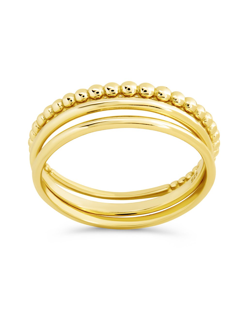 Sterling Silver Adele Stacking Ring