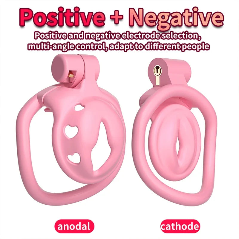 Adjustable Chastity Cage Set with Rings