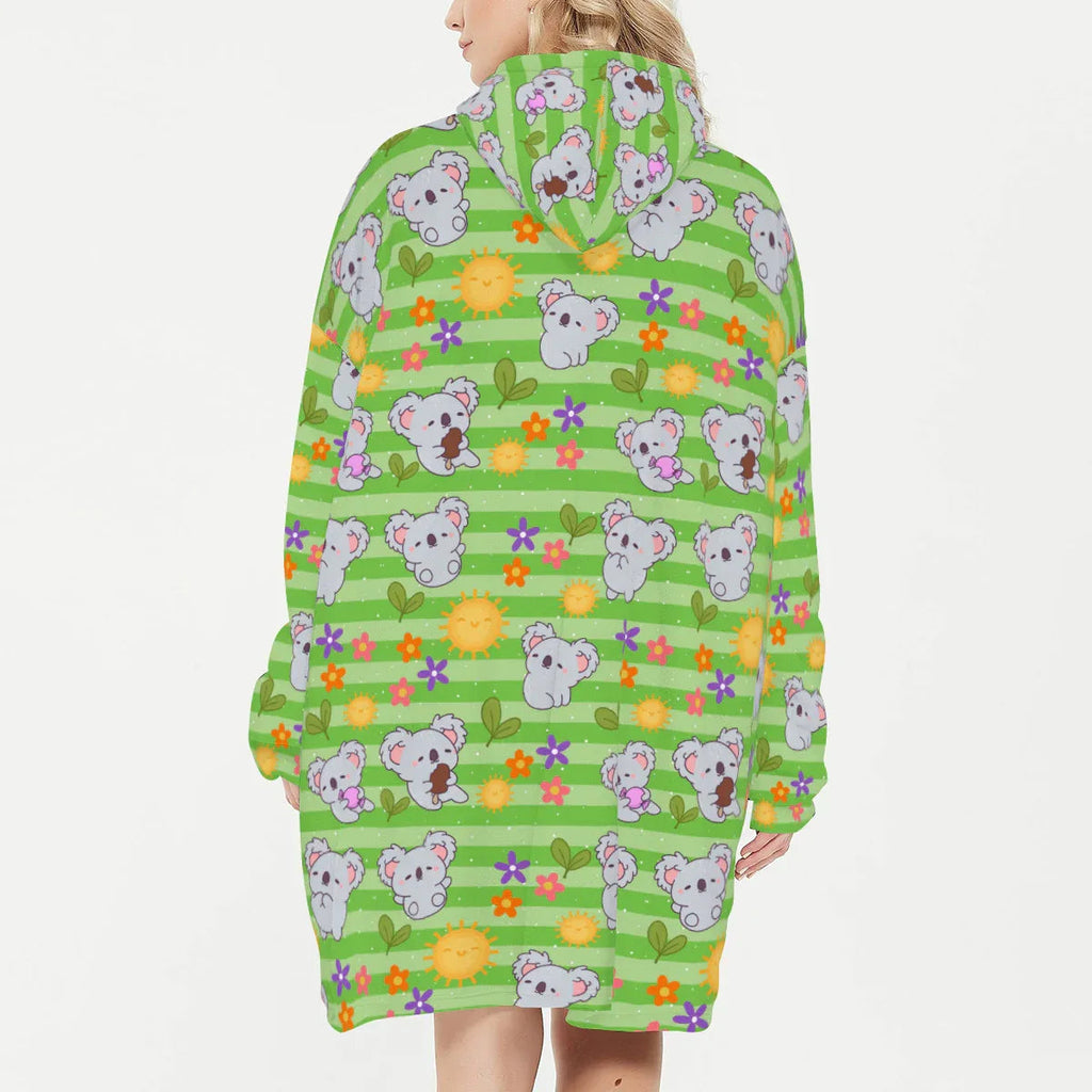 Kozy Koala Stripes Sleepy Cocoon