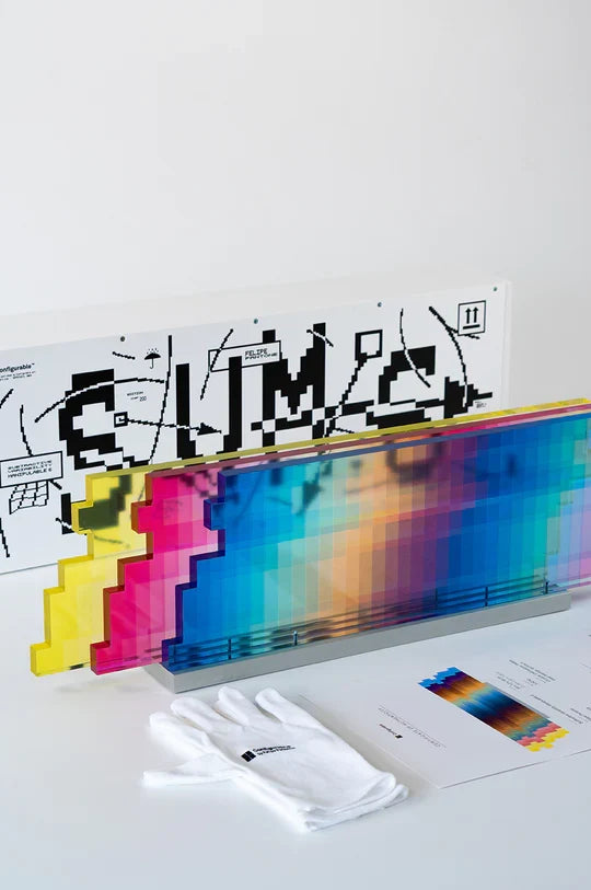 Felipe Pantone "Subtractive Variability Manipulable 6" Sculpture