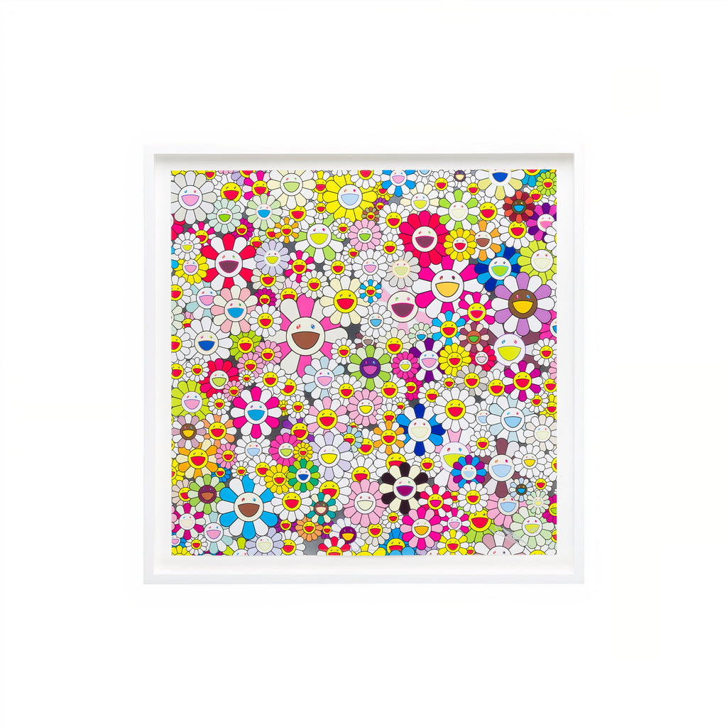 Takashi Murakami "Flowers Blossoming in This World and the Land of Nirvana (4)" Print