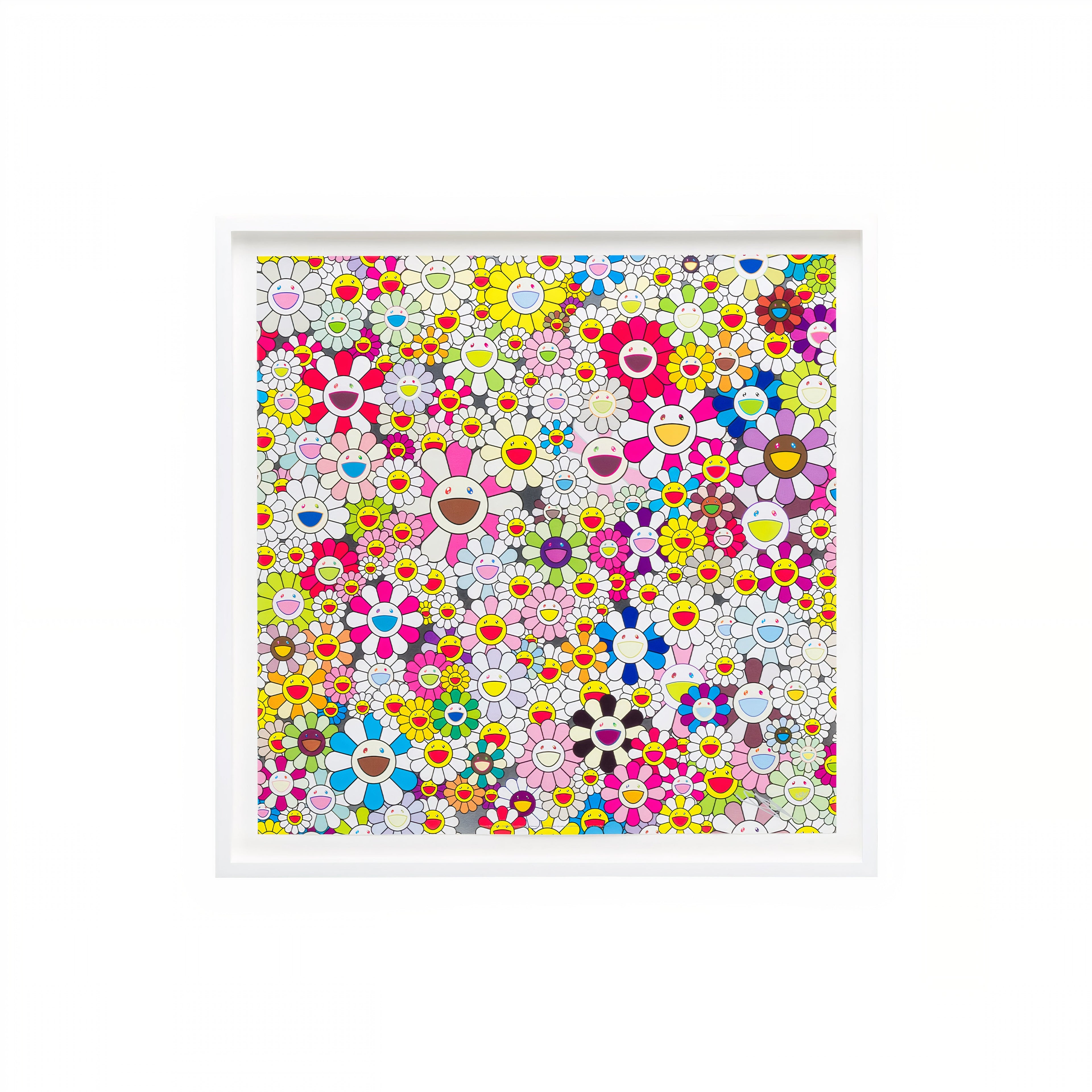 Takashi Murakami "Flowers Blossoming in This World and the Land of Nirvana (4)" Print