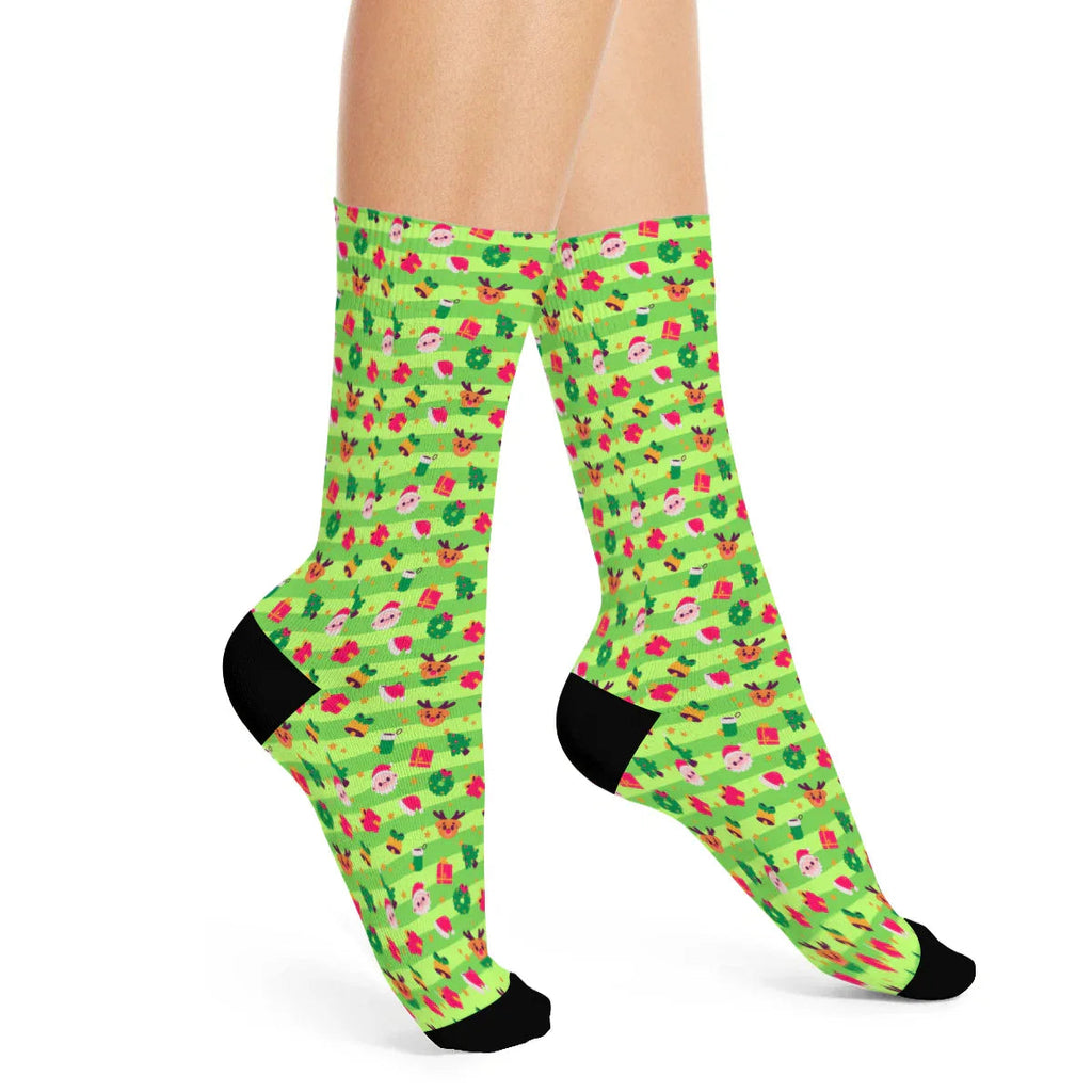 Holly Jammies Play Socks