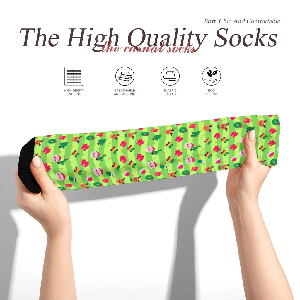 Holly Jammies Play Socks