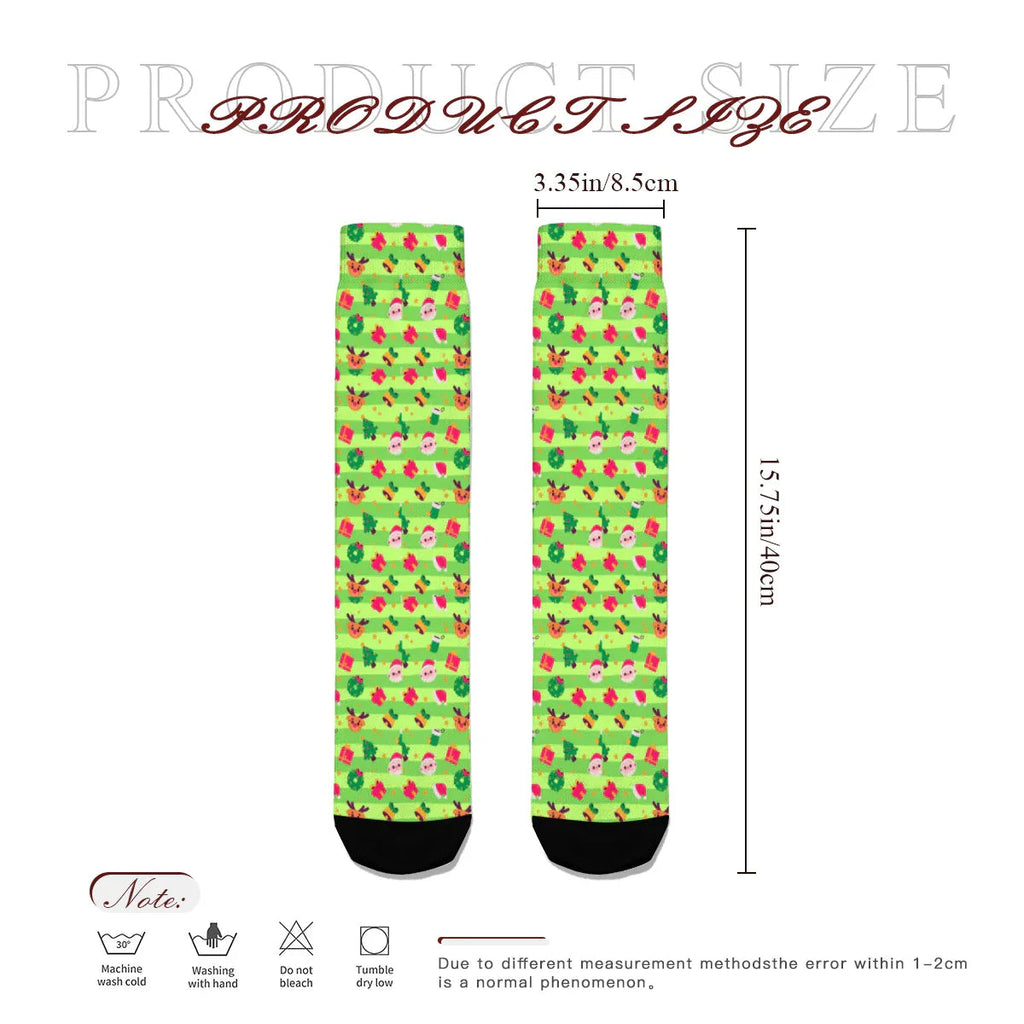 Holly Jammies Play Socks