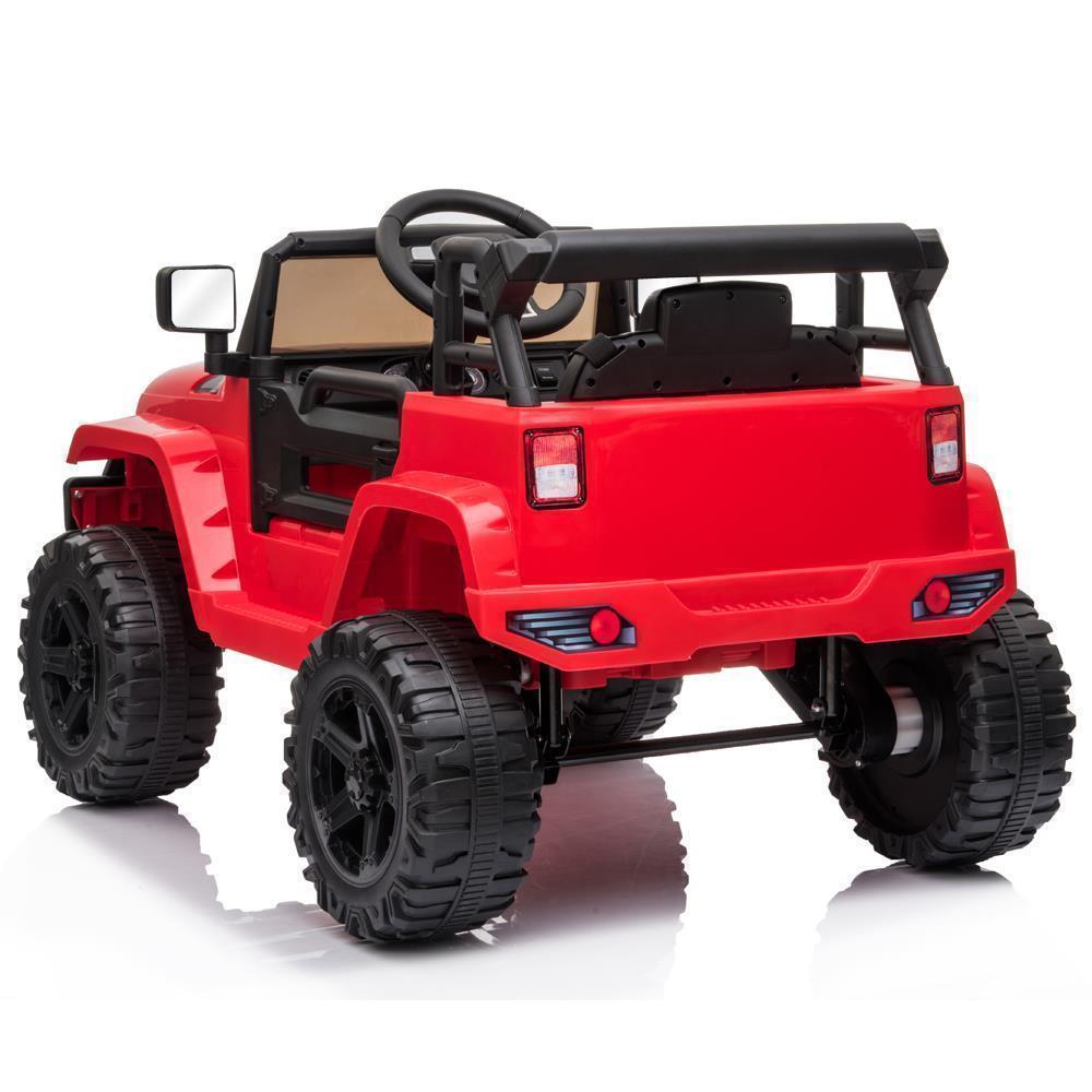 Electric Ride-On Truck for Kids with LED Lights, MP3 Player, and Remote Control