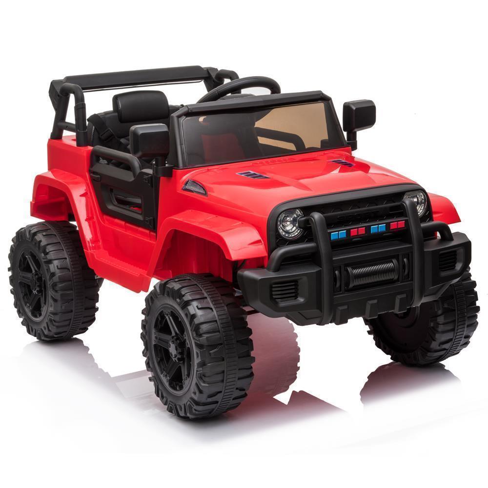 Interactive Ride-On Car Truck for Kids with Music, Lights, 3 Speeds, and Remote Control Safety Guide