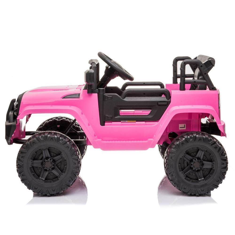 Electric Kids Ride-On SUV with Remote Control, MP3 Player, and LED Lights - 3 Speed Options