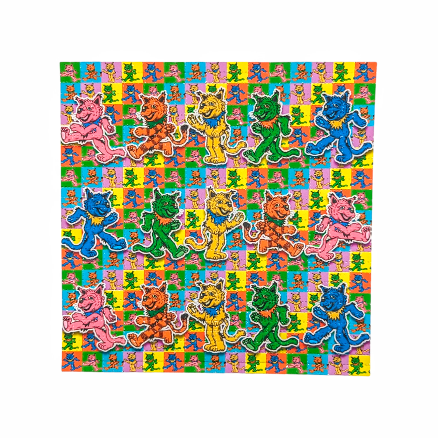 Vincent Gordon “Marching Cats” Blotter Print