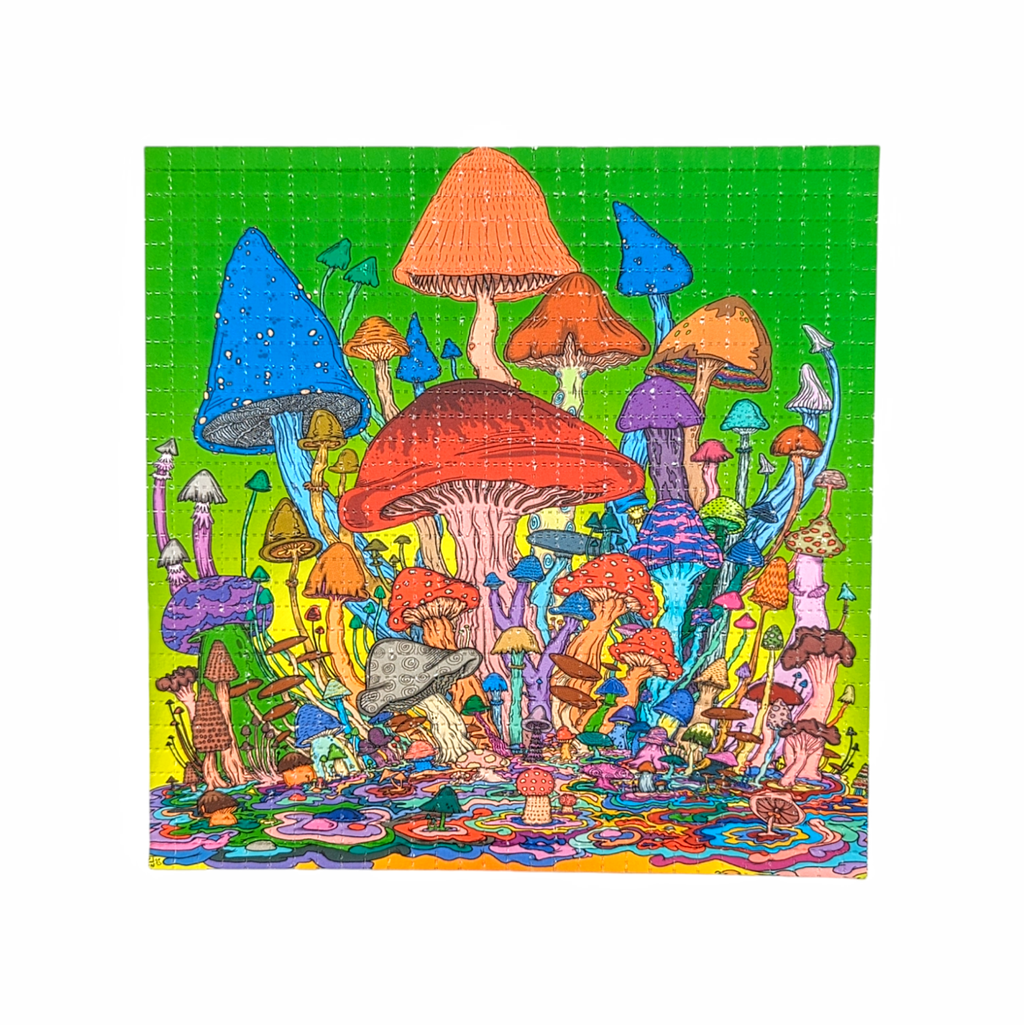 Vincent Gordon “Melty Mushrooms” Blotter Print