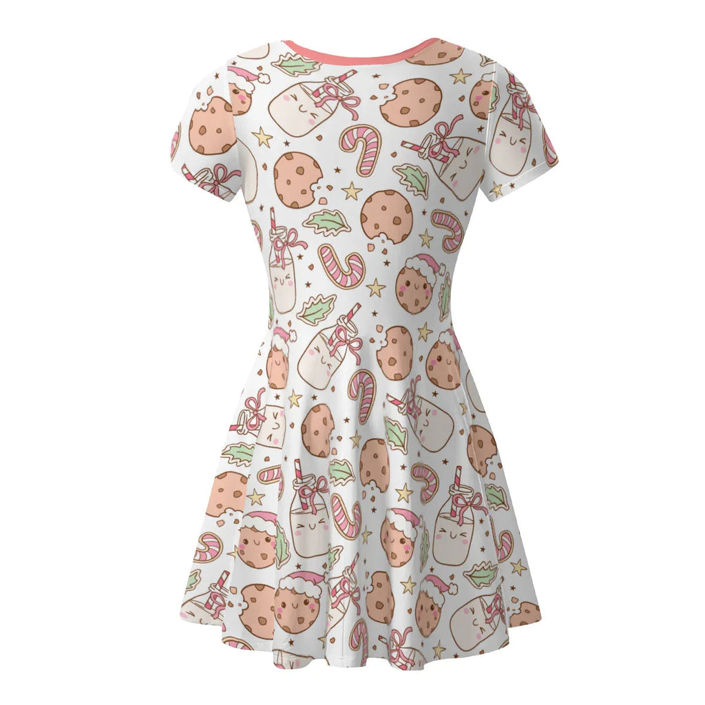 Cookie Milk Holiday Play Dress