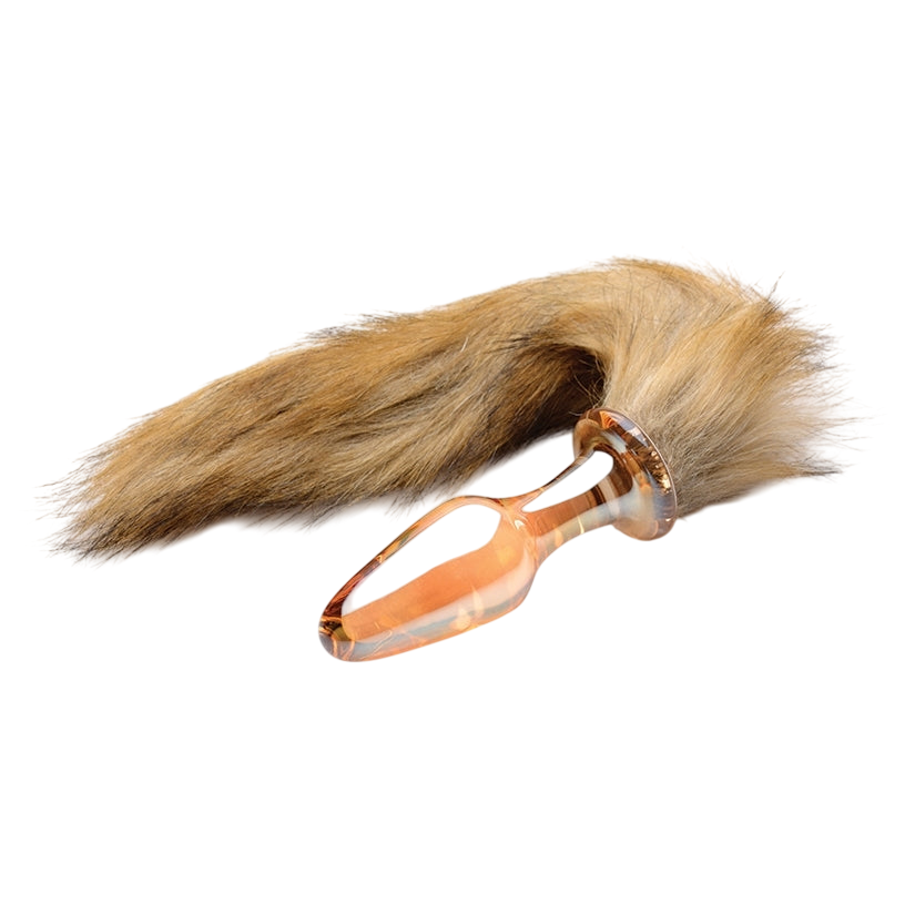 Tailz Fox Tail Anal Plug-Glass