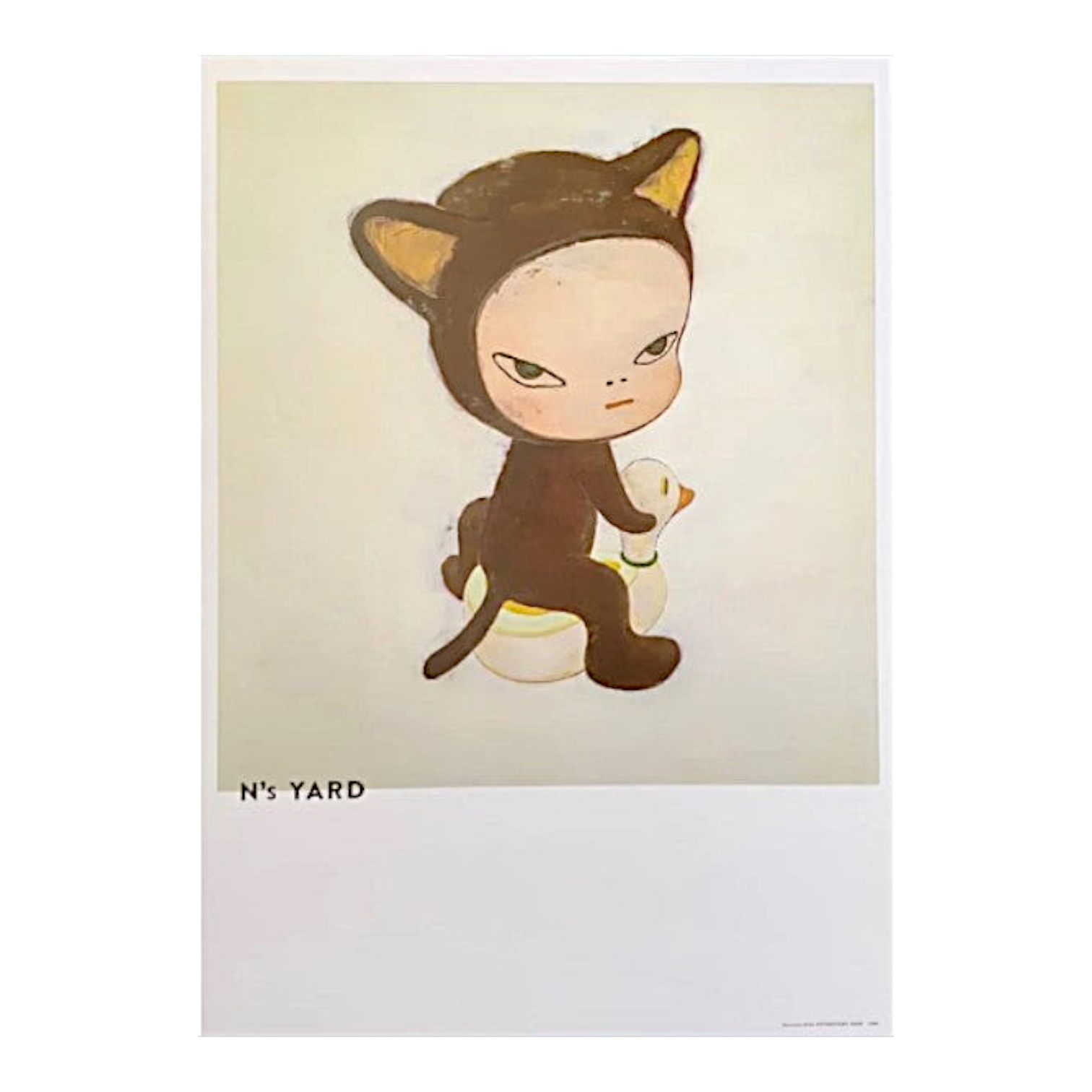 Yoshitomo Nara "Harmless Kitty" Print