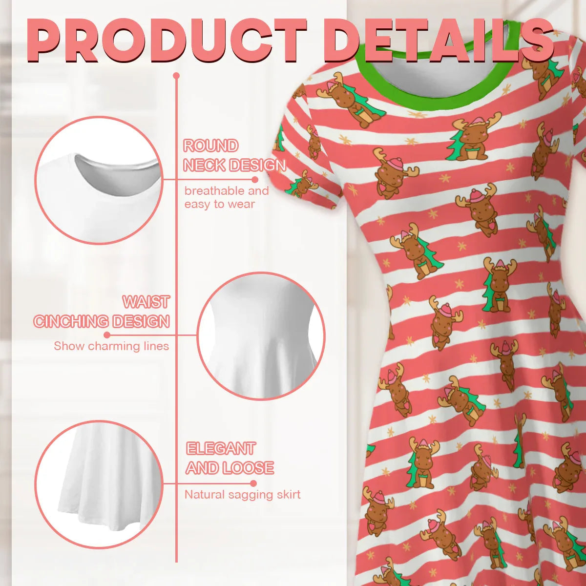 Merry Moose Play Dress