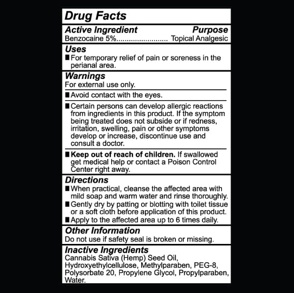 Butt Eze Anal Desensitizer - 2 Fl. Oz. / 60 ml