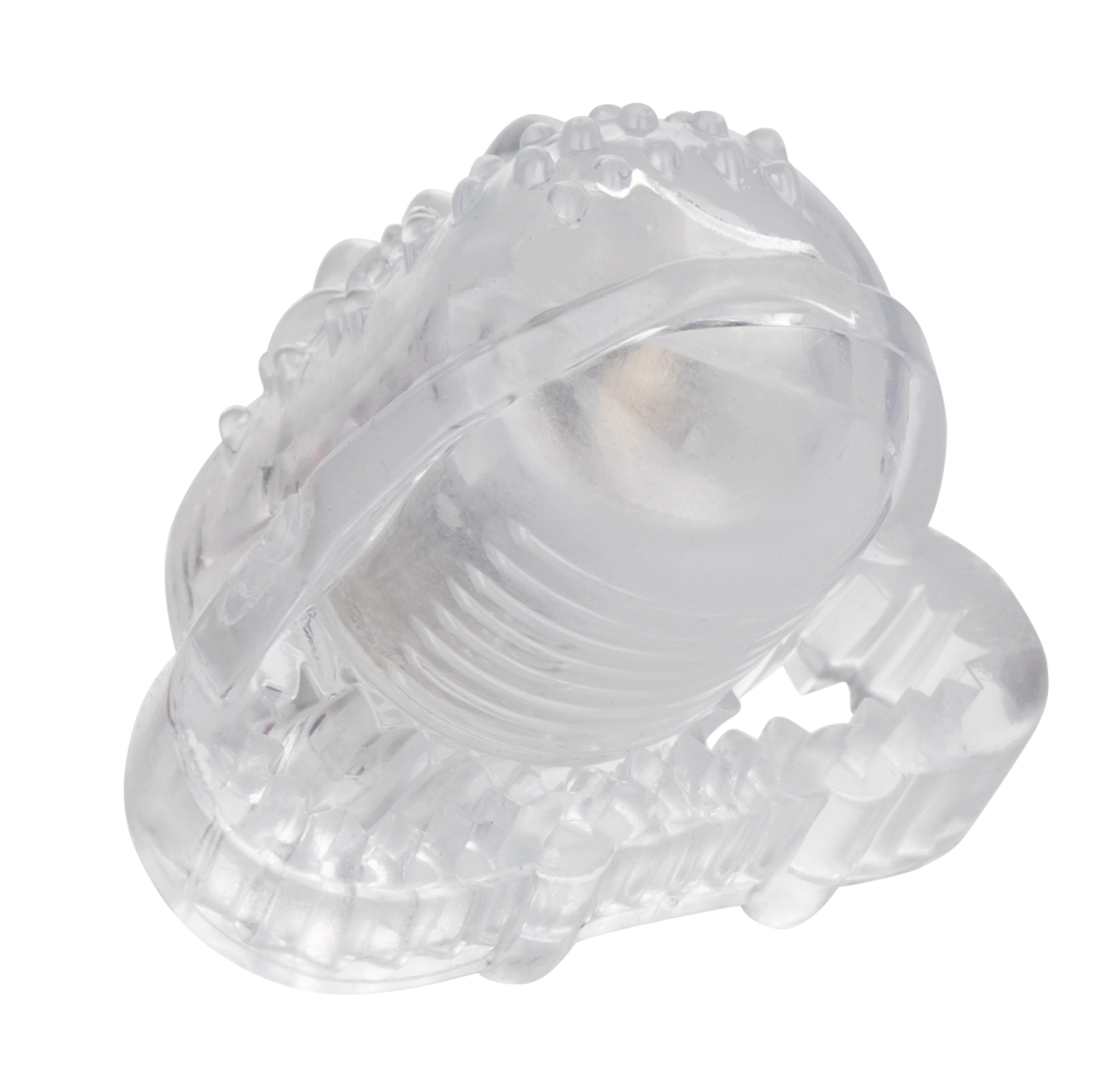 Foil Pack Vibrating Tongue Stimulator - Clear