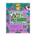 Aaron Brooks and Vincent Gordon "Winter Flowers: A Melty Bros Art Show" Handbill Sticker