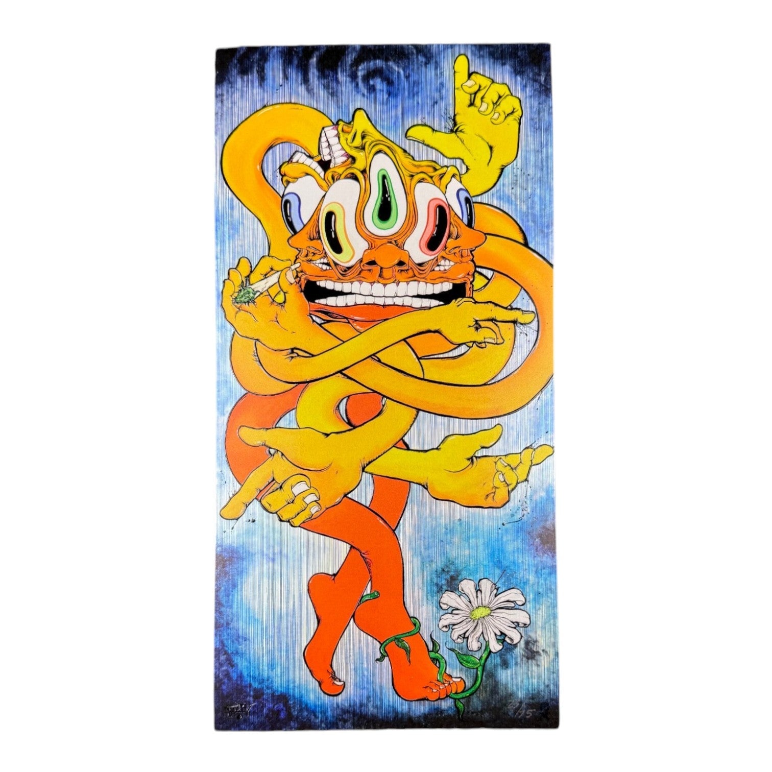 Aaron Brooks "Easy Skankin' (Foil)" Mini Print