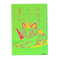 Aaron Brooks Fluff-Meowth (Neon) Sticker
