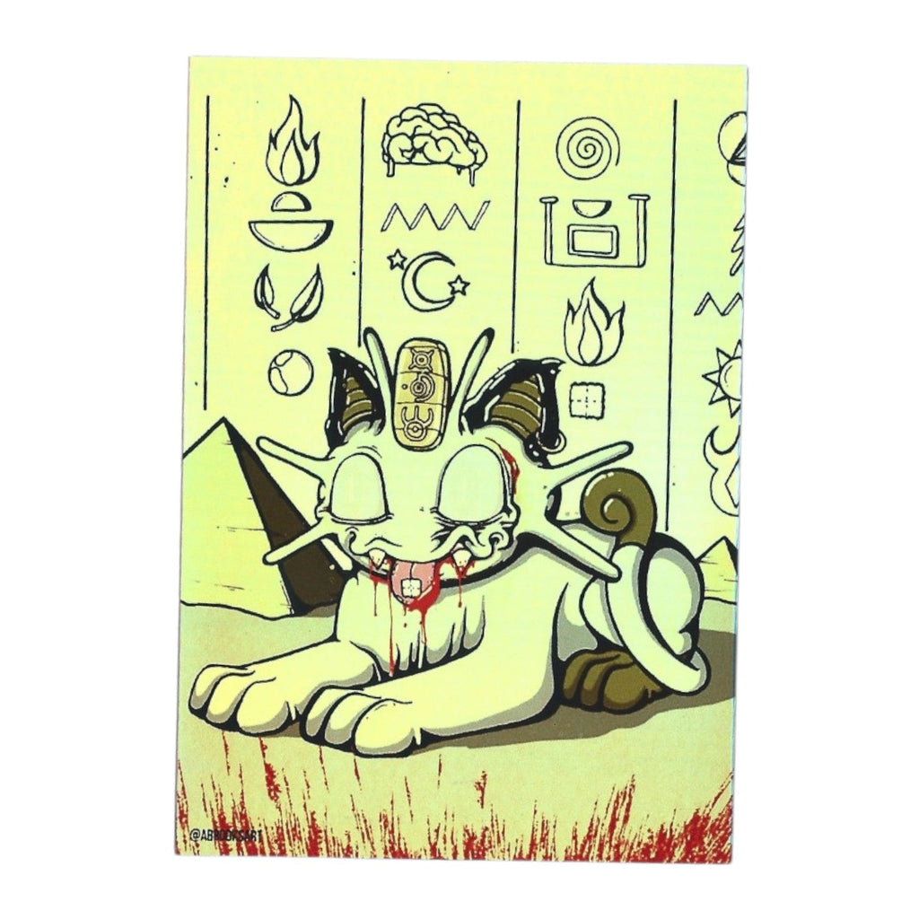 Aaron Brooks Fluff-Meowth Sticker Pack