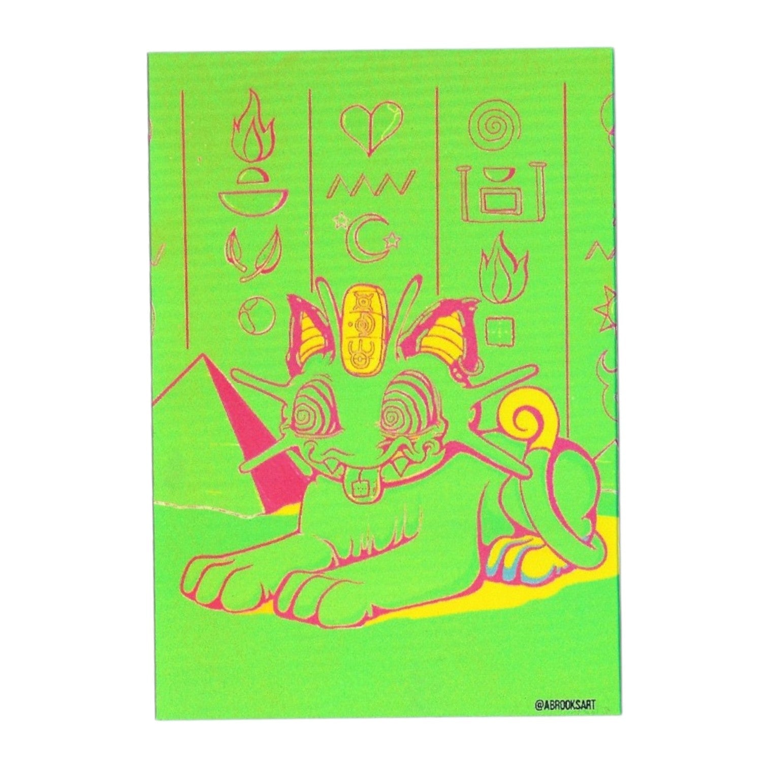 Aaron Brooks Fluff-Meowth Sticker Pack
