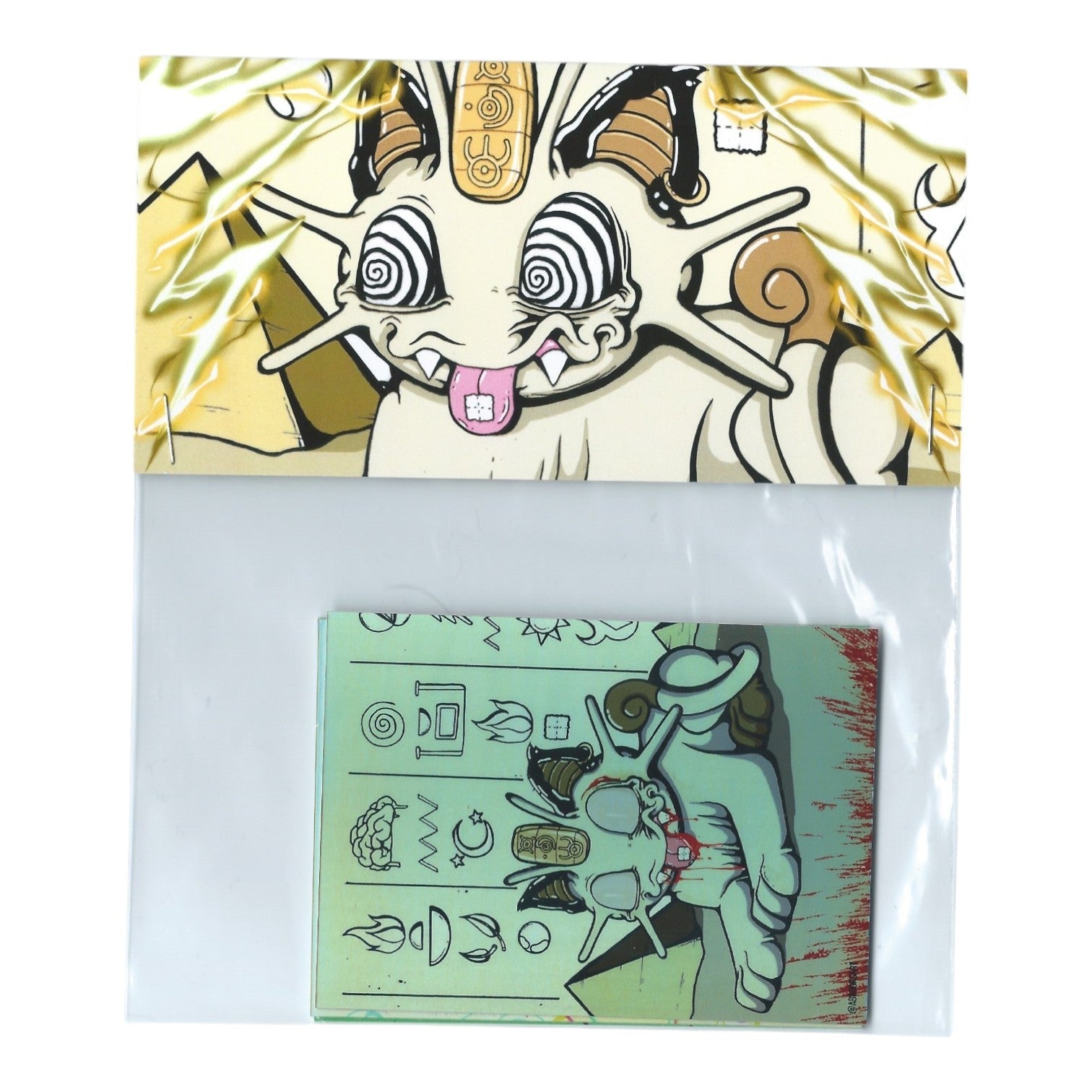Aaron Brooks Fluff-Meowth Sticker Pack