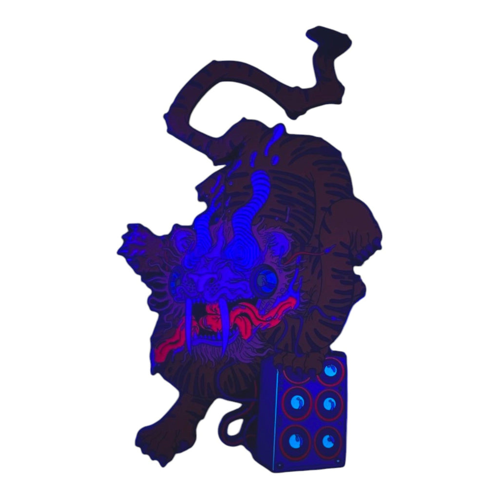 Aaron Brooks "Sabertooth Selekta Pin (Black)" Pin