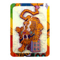 Aaron Brooks "Sabertooth Selekta" Pin (Magenta) Pin