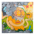 Aaron Brooks "Orange Sunshine" Blotter Print