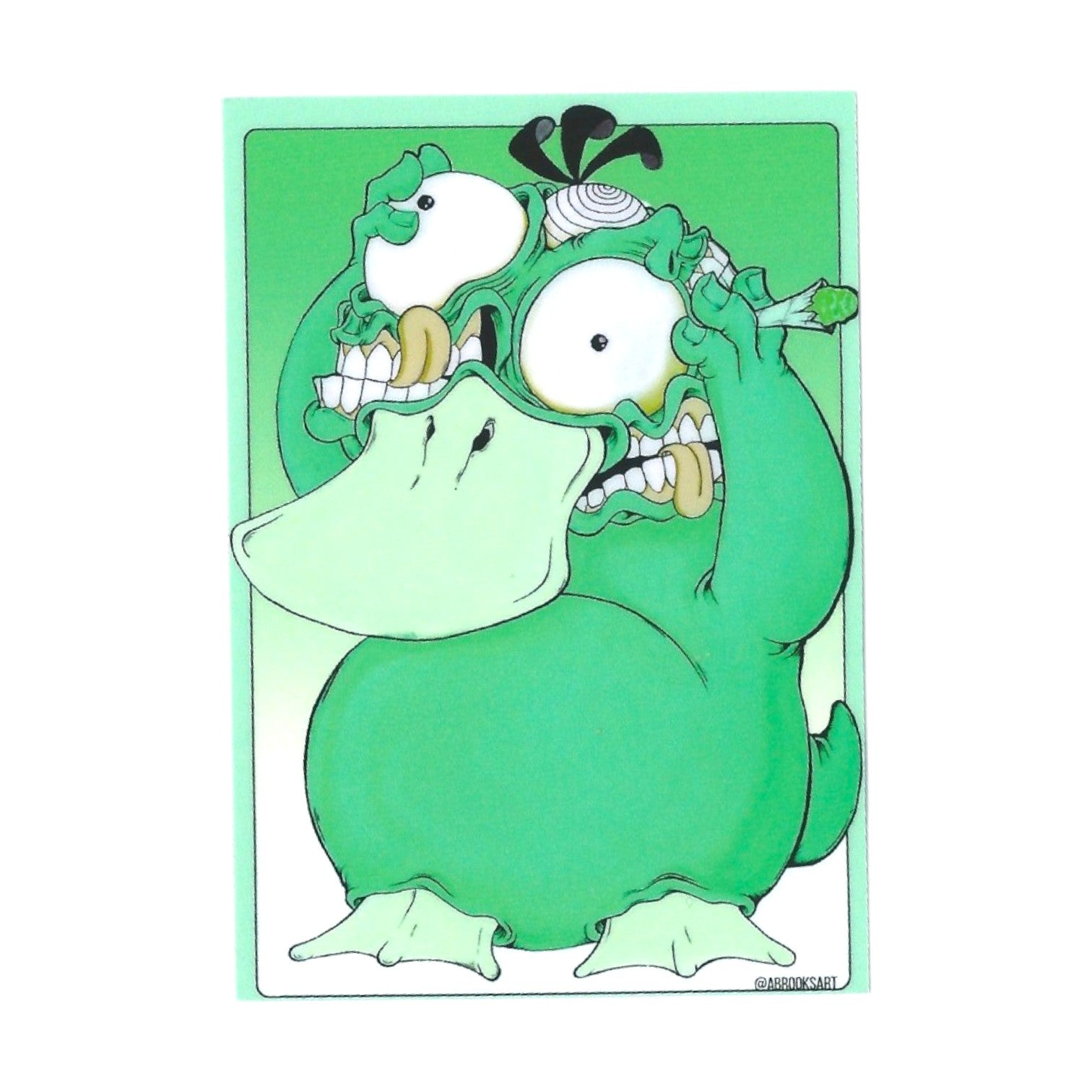 Aaron Brooks Psychedeluck (Mint) Sticker