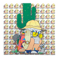 Aaron Brooks "The Fear" Blotter Print