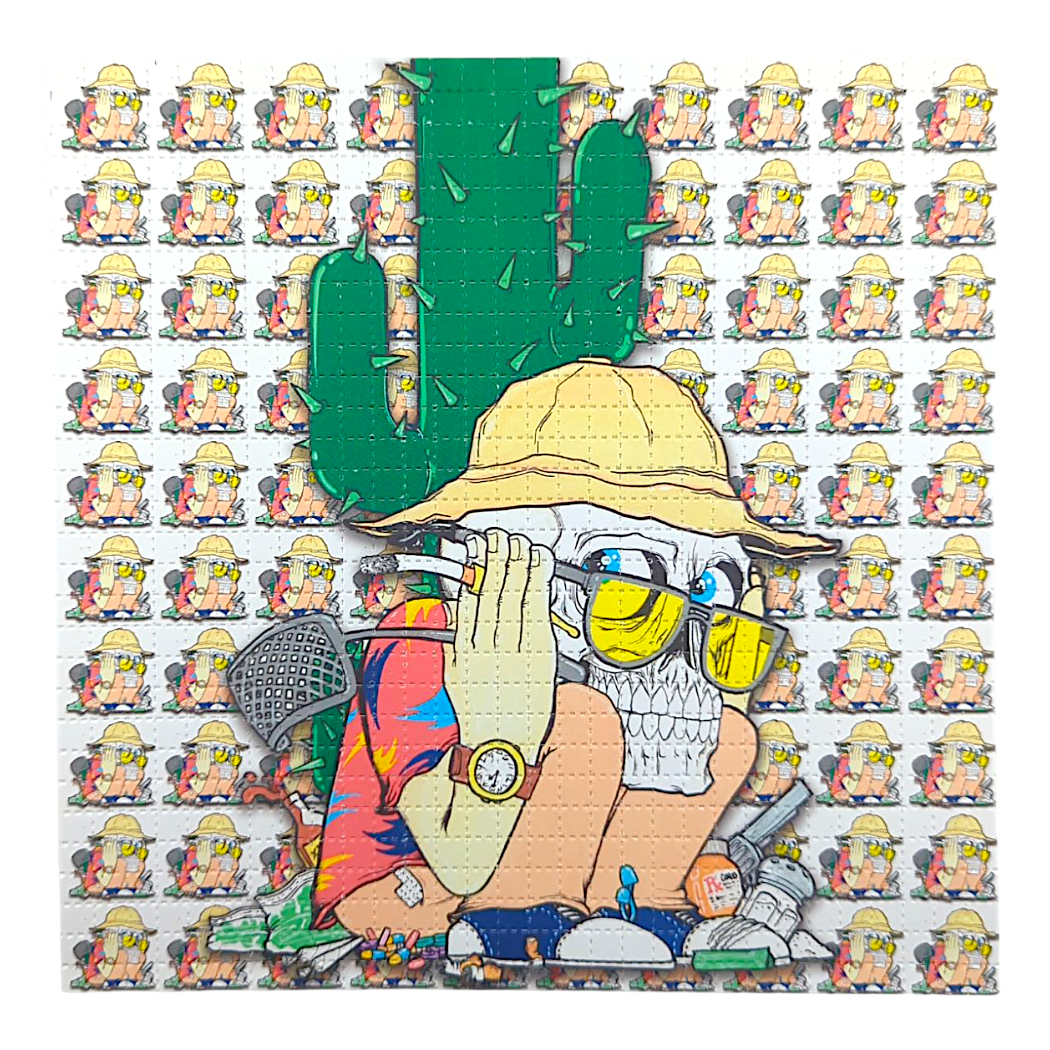 Aaron Brooks "The Fear" Blotter Print