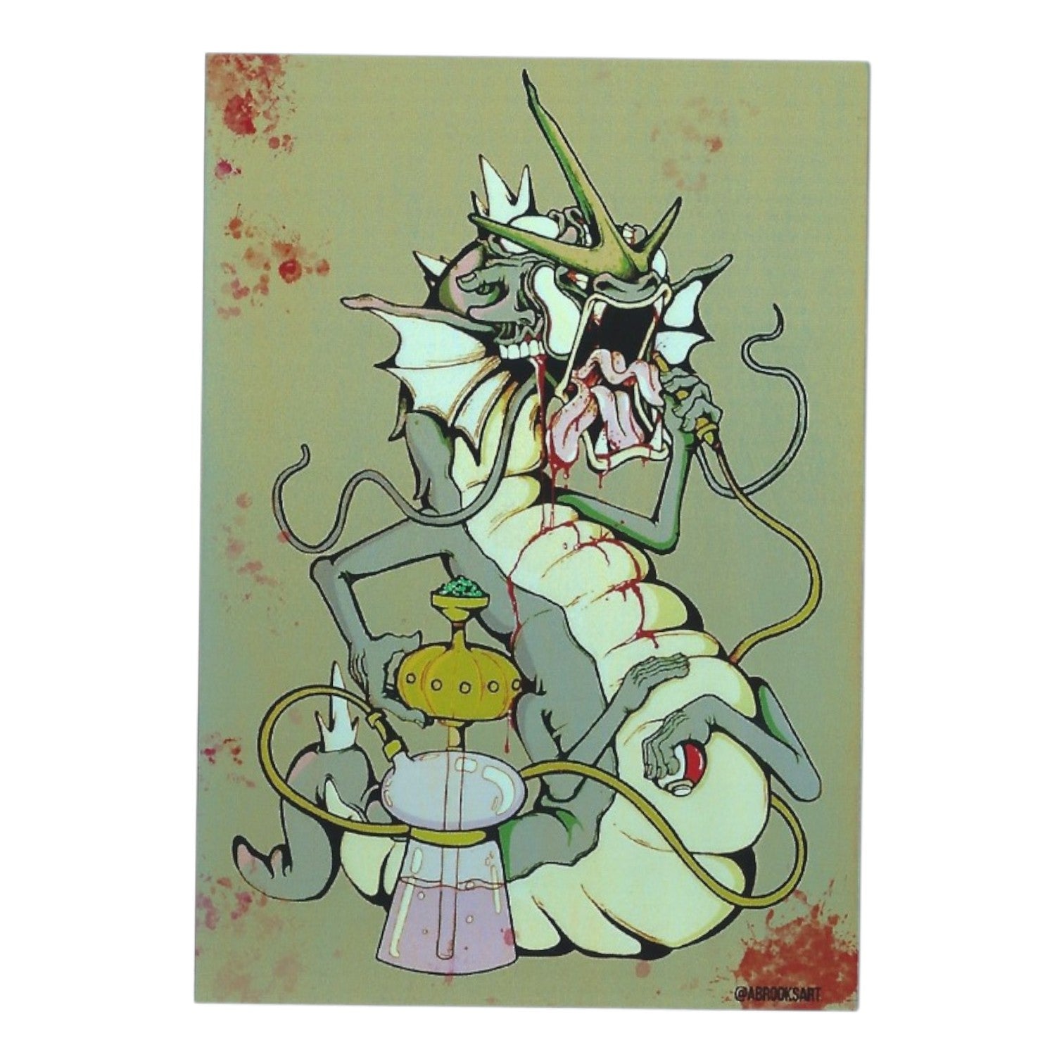 Aaron Brooks Who-R-Udos (Zombie) Sticker