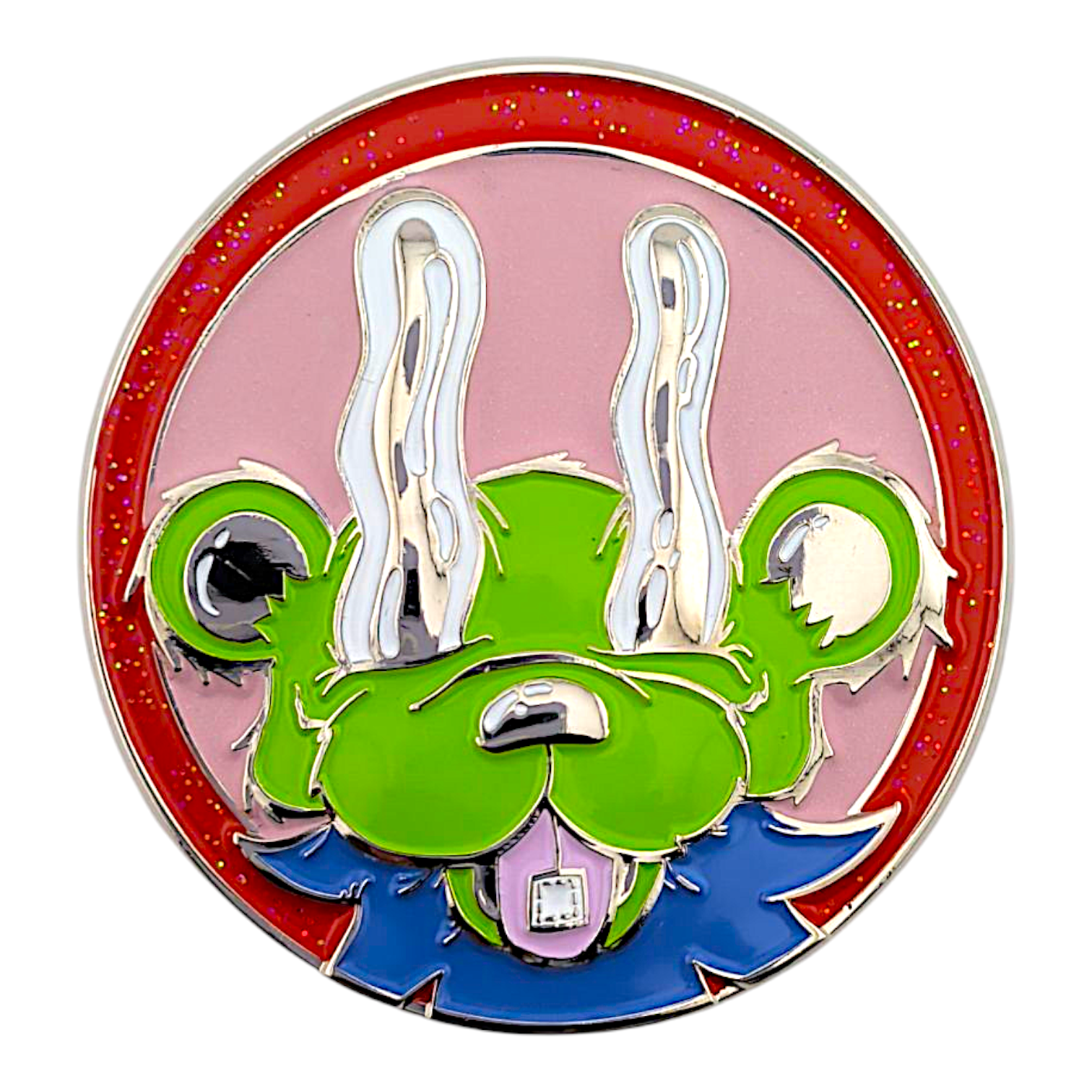 Aaron Brooks x Ground Score "Billy Bear" Coin - Silver