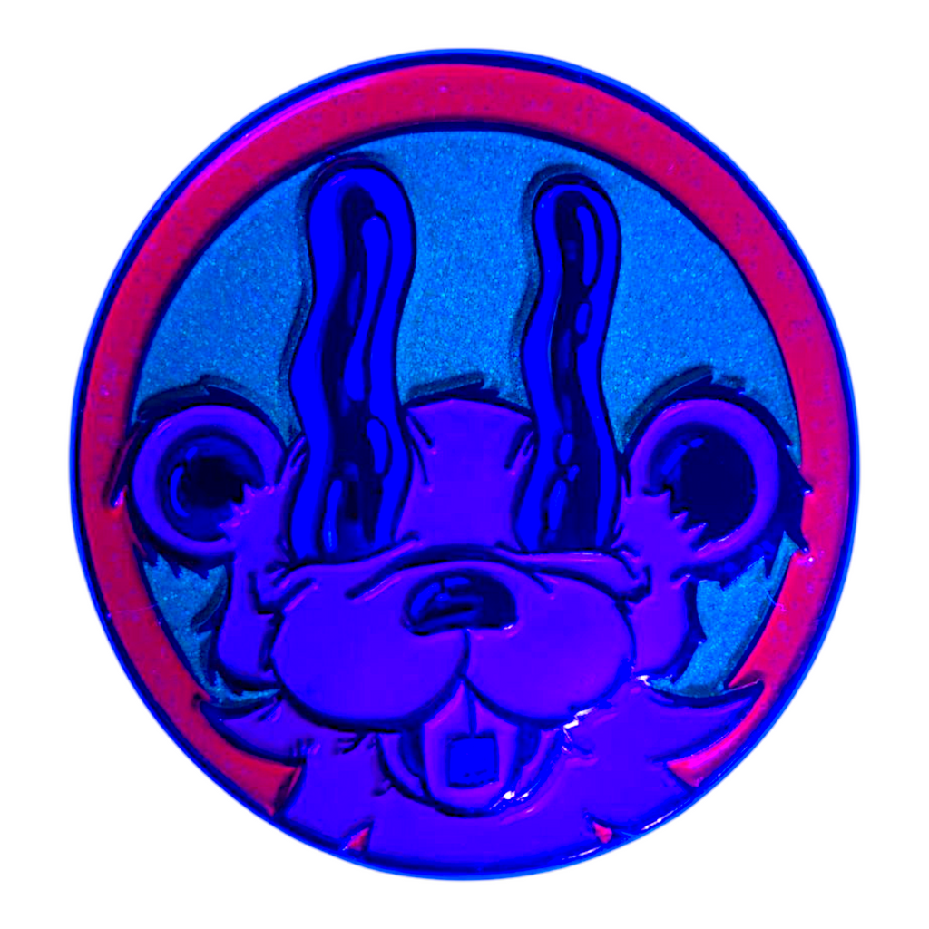 Aaron Brooks x Ground Score "Billy Bear" Coin - Silver