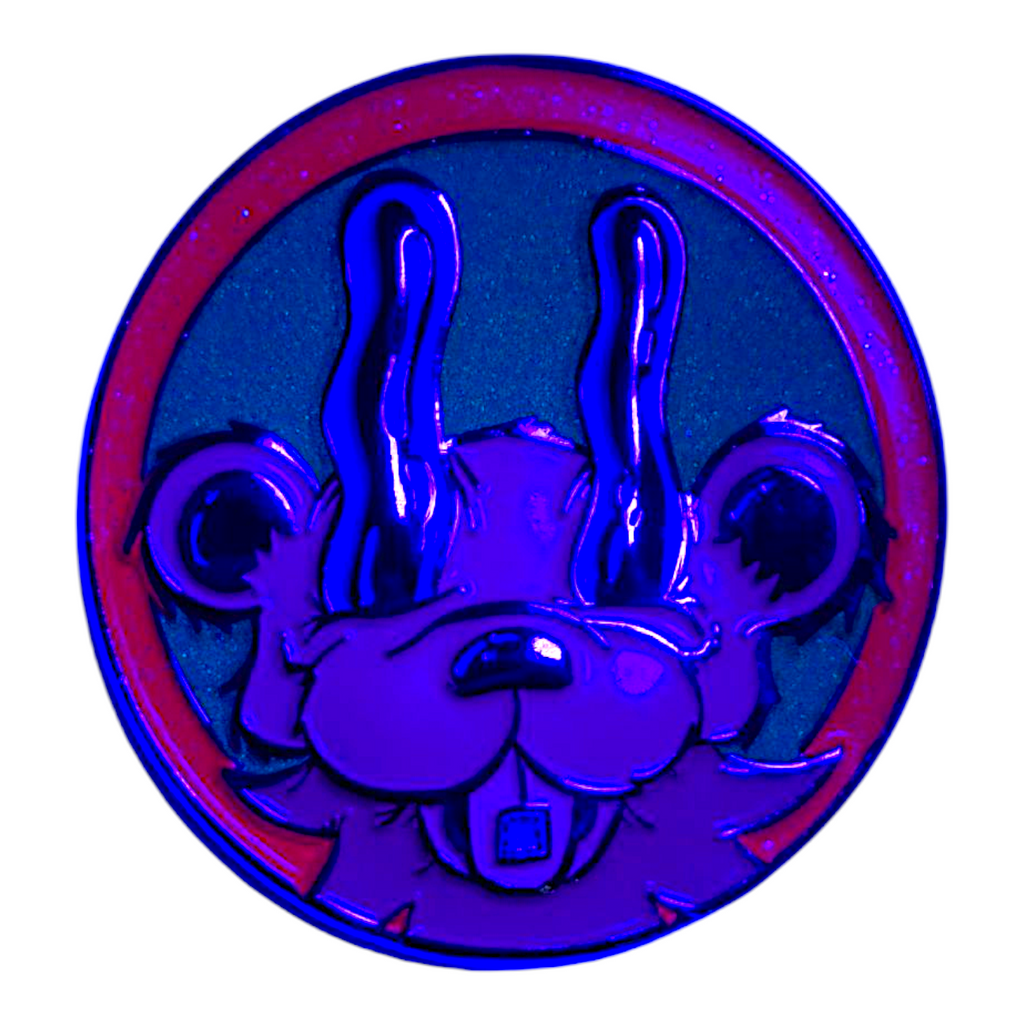 Aaron Brooks x Ground Score "Billy Bear" Coin - Silver